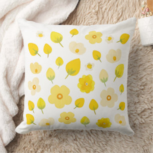 Golden Bloom Luxe Pillow 