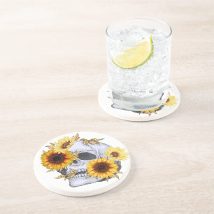 GOLDEN BLOOM SKULL COASTER