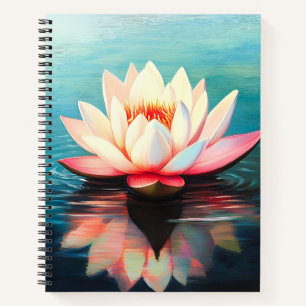 Golden Bloom Stillness Notebook