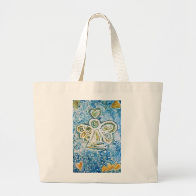 Golden Blue Angel Bag (Front)