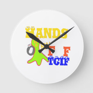 Golden Boo! Girly TGIF Thanks God Its Friday Hakun Round Clock