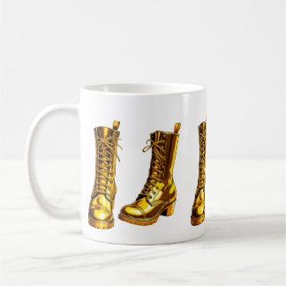 Golden Boots Coffee Mug