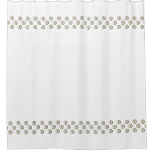 Golden Border - dots gold white + your back & idea