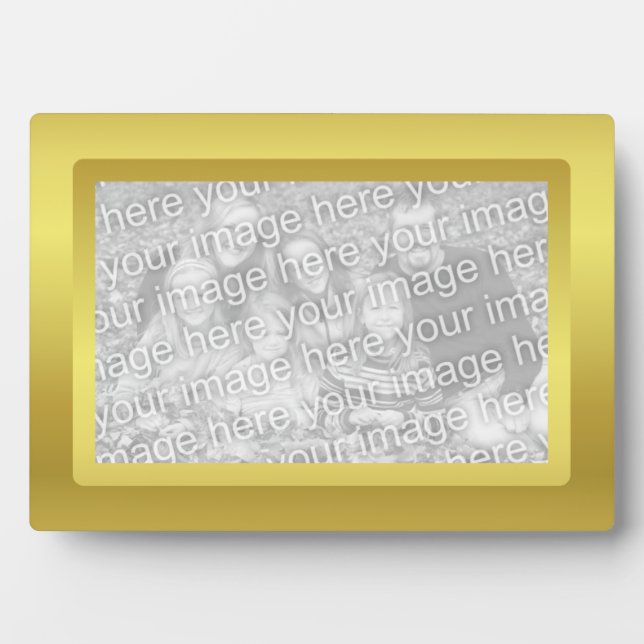 Golden Border Plaque (Front)