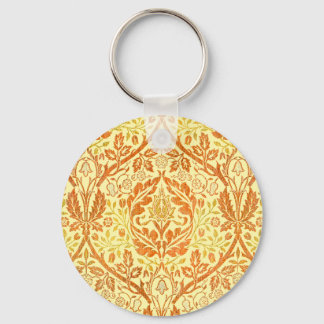 Golden Bough William Morris Vintage Art Nouveau Keychain