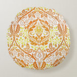 Golden Bough William Morris Vintage Art Nouveau Round Pillow<br><div class="desc">The "Golden Bough" is a quintessential masterpiece of the Arts and Crafts Movement, reflecting William Morris's lifelong fascination with nature. This intricate design features flowing, symmetrical branches adorned with stylized flowers and lush acanthus leaves, characteristic of 19th-century Victorian elegance. Created originally as a woven textile, it showcases a harmonious blend...</div>