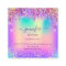 Golden Boutique Shop Glitter Drips Holograph