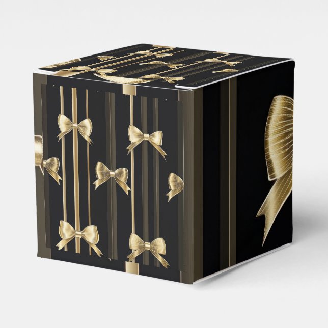 Golden Bow Decorative Box (Front Side)