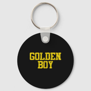 Golden Boy Good Luck Charm Bysketbyll Fortune Keychain
