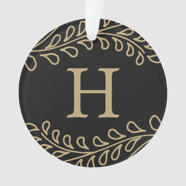 Golden Branches Collection Ornament (Front)