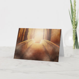Golden Bridge Metaphysical Note / Greeting Card