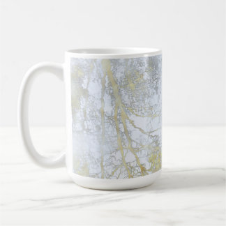 Golden Broadleaf Glow Coffee Mug