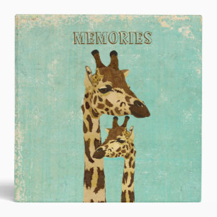Golden Bronze Giraffes Album Binder