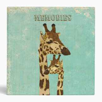 Golden Bronze Giraffes  Album Binder
