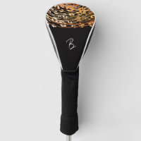 Golden Bronze Leopard Cheetah Exotic Glamour