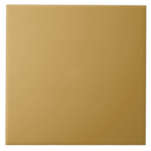 Golden-Bronze Solid Colour Tile