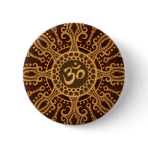 Golden Brown Aum Star