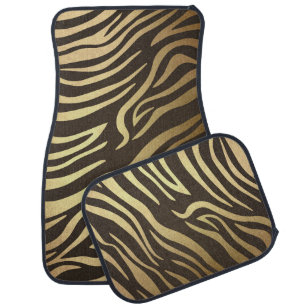 Zebra Print Car Floor Mats Zazzle Ca