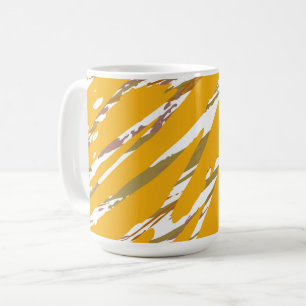 Golden Brush Elegance Coffee Mug