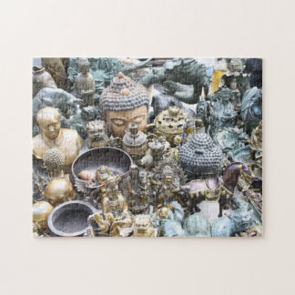 Golden Buddahs Photo Puzzle