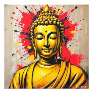 Golden Buddha 8 Photo Print