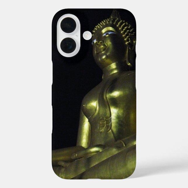 Golden Buddha at Night Case-Mate iPhone Case (Back)