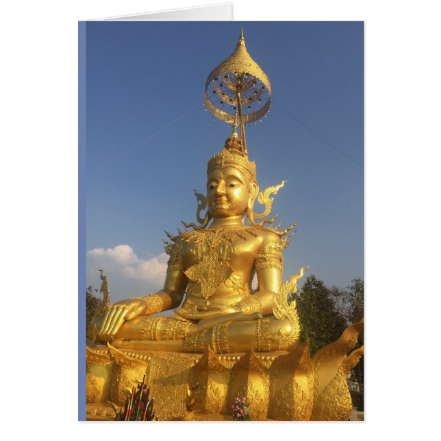 Golden Buddha at Wat Doi Saket, Chiang Mai (Front)