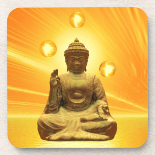 Golden Buddha Coaster