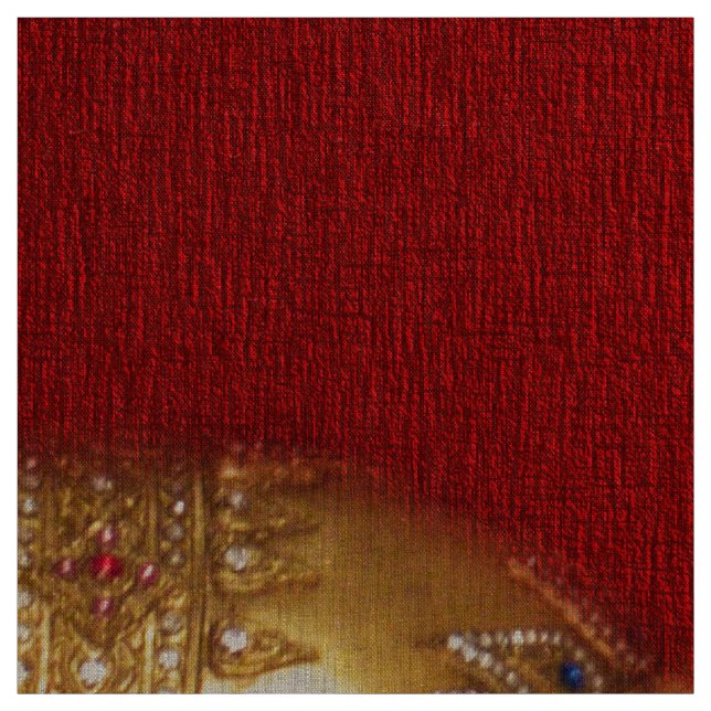 golden buddha fabric (Swatch)