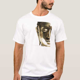 Golden Buddha Head T-Shirt