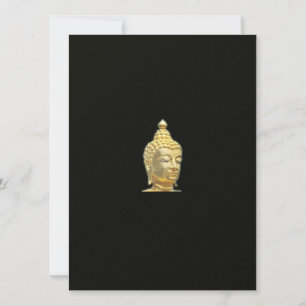 golden buddha in black