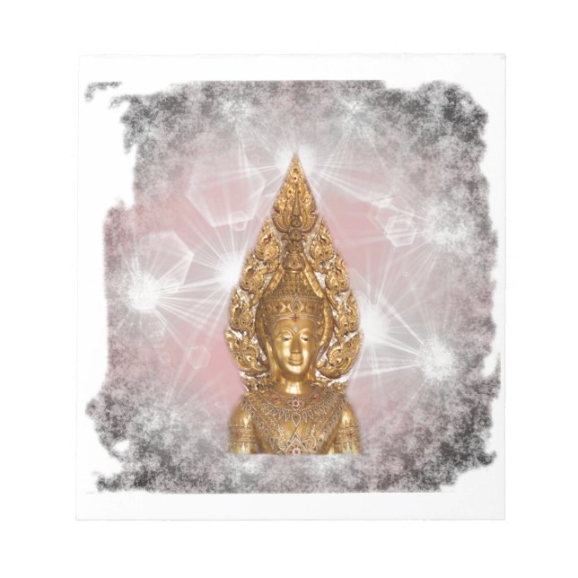 golden buddha notepad (Front)