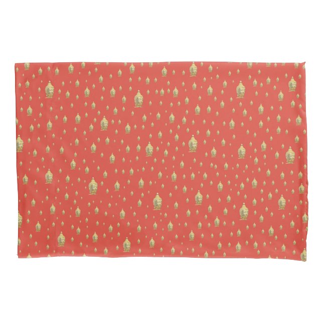 golden buddha pillow cases (Front)