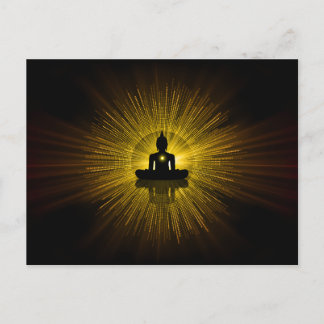 Golden Buddha Postcard