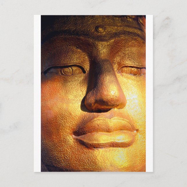 Golden Buddha Postcard (Front)