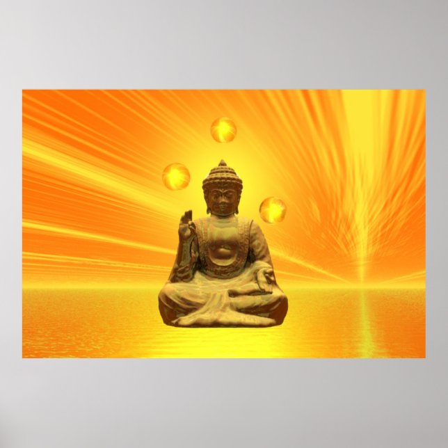 Golden Buddha Poster (Front)