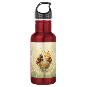 Golden Bumblebee in Bloom Dance.5 532 Ml Water Bottle