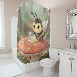 Golden Bumblebee in Floral Dance 