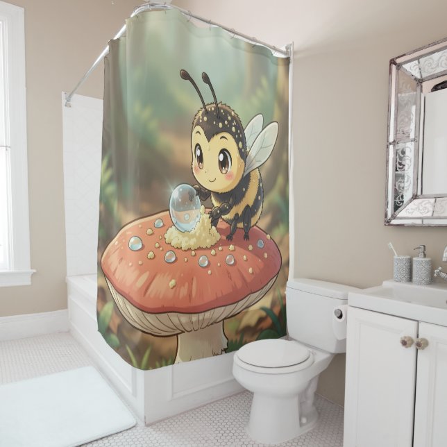 Golden Bumblebee in Floral Dance  (In Situ)