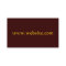 Golden Business Card