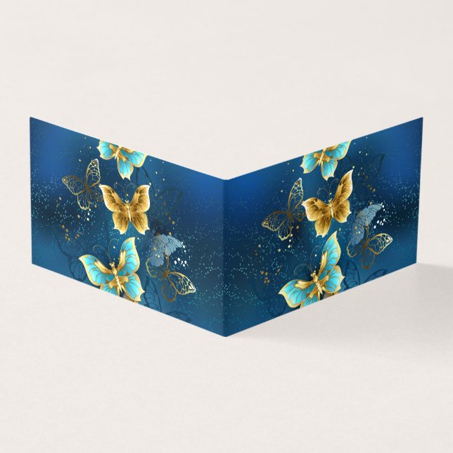 Golden butterflies (Outside)