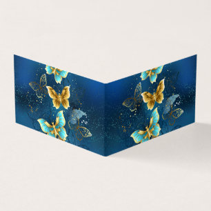 Golden butterflies