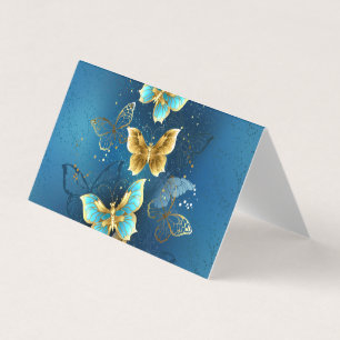 Golden butterflies