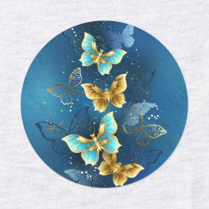 Golden butterflies