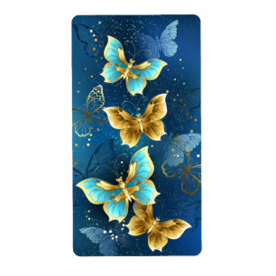 Golden butterflies