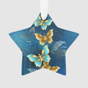 Golden butterflies