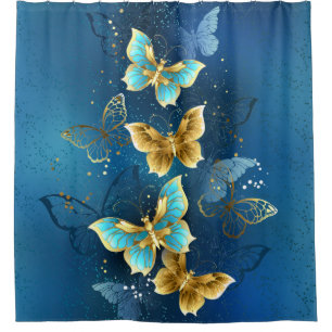 Golden butterflies