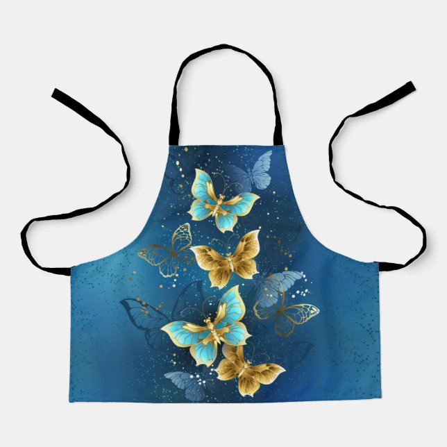 Golden butterflies apron (Front)