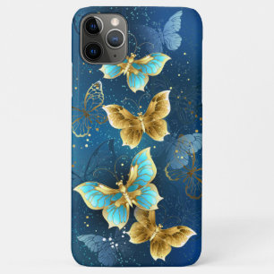 Golden butterflies iPhone 11 pro max case