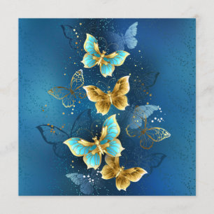 Golden butterflies menu